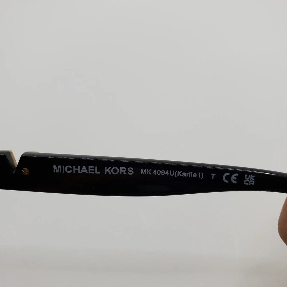 Michael Kors Karlie MK4094U Womens Eyeglasses Frame Black Full Rim 51-16-140 mm